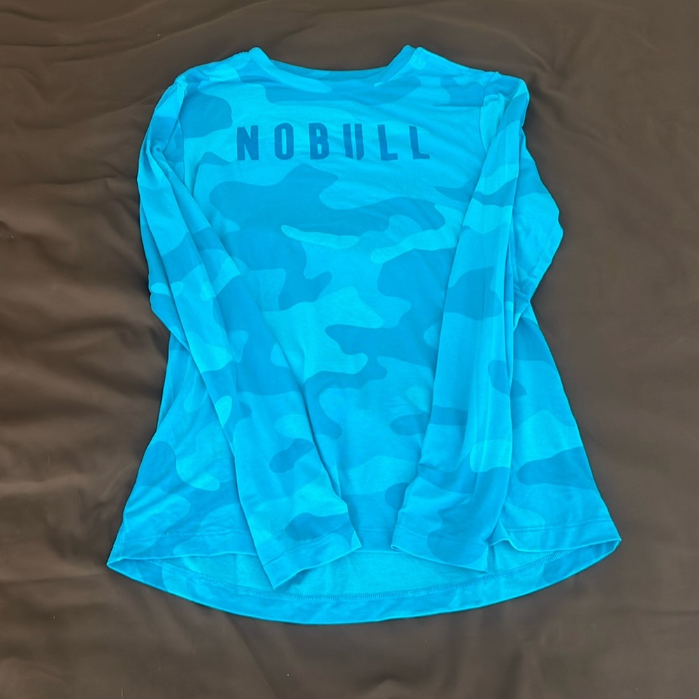 NoBull Neon Camo long sleeve